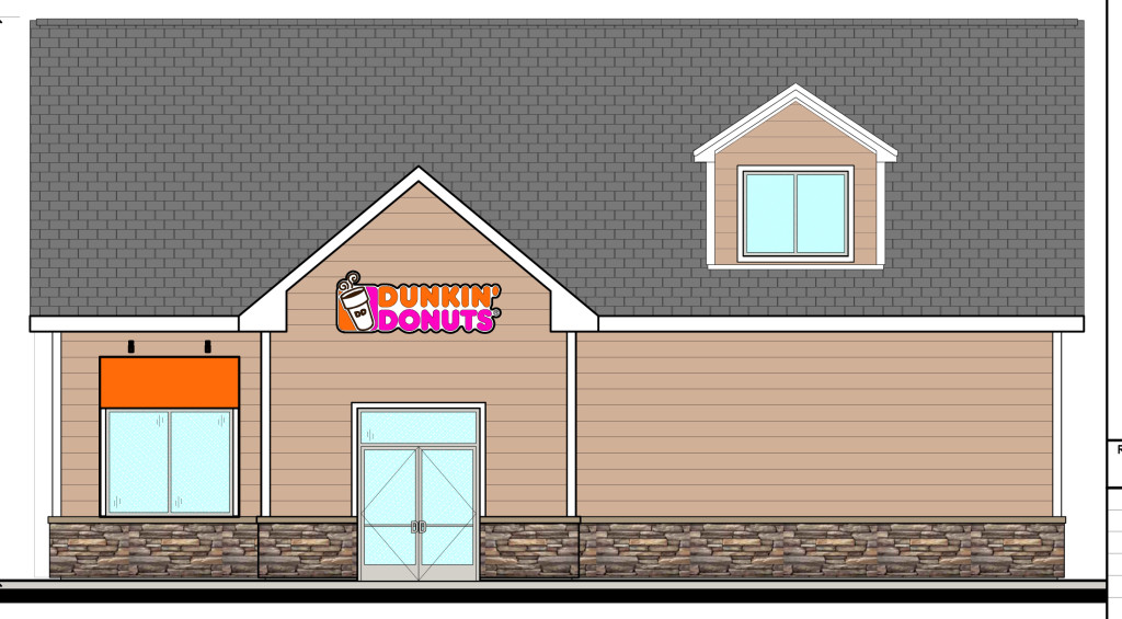 Dunkin' Donuts west view 