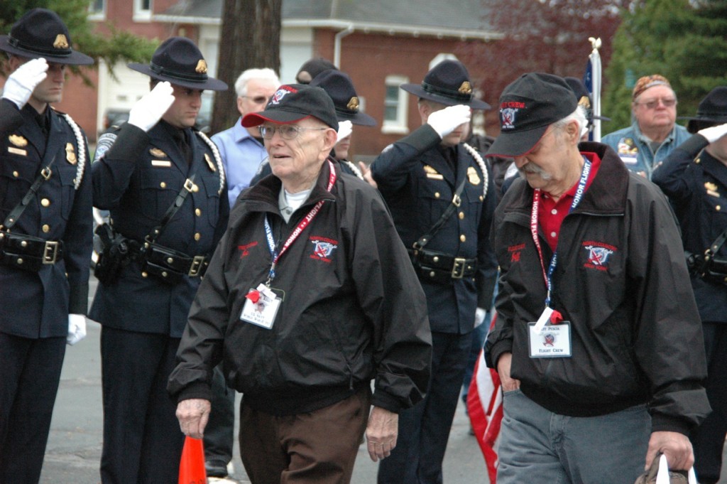 Participating in a 2015 Honor Flight to Washington DC 