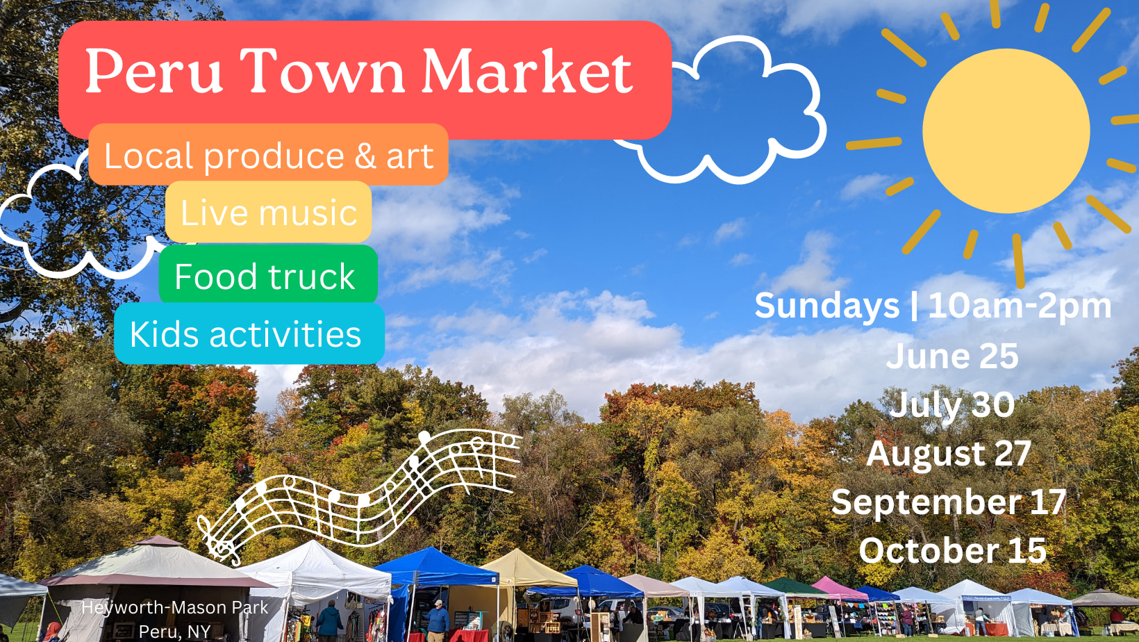 Peru Town Market begins Sunday, June 25 – there are still vendor ...