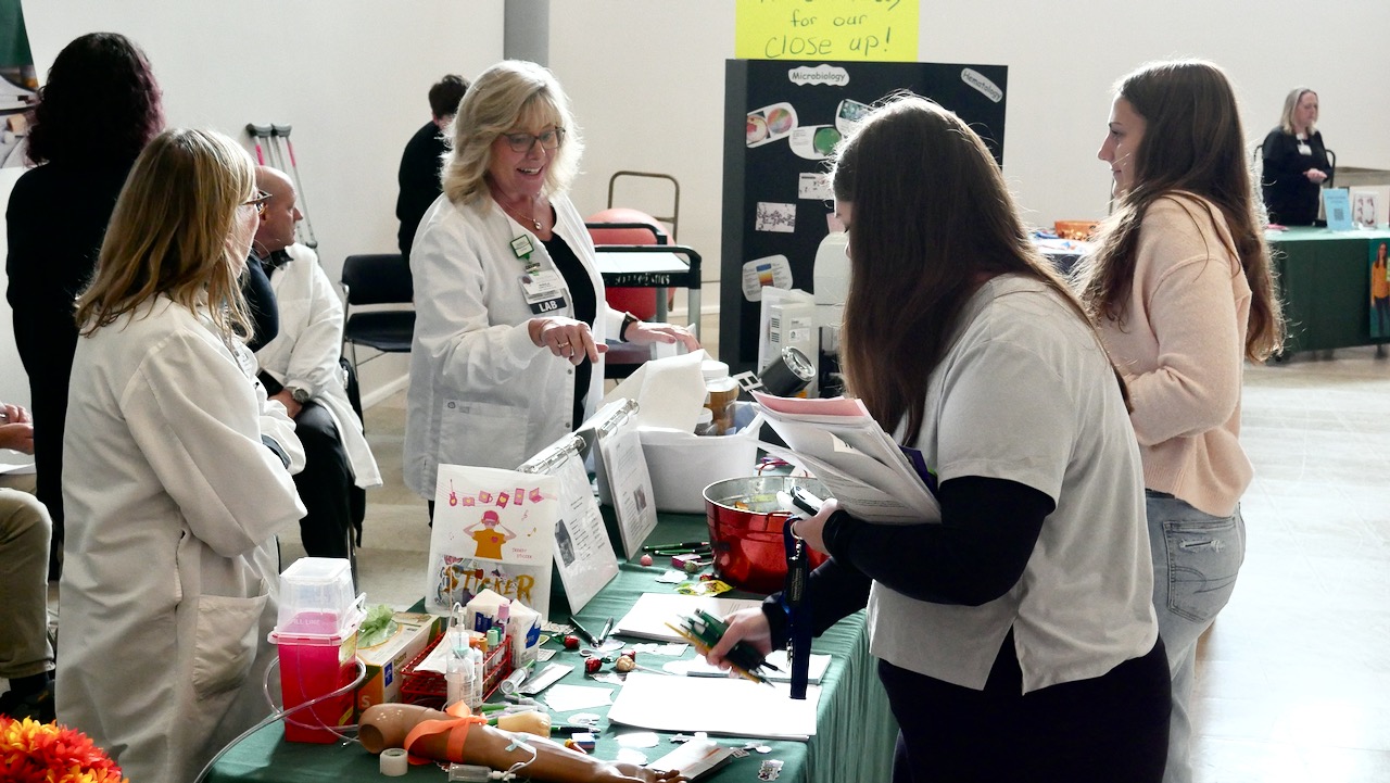 UVM Health Network Career Fair Highlights Options for Local High School